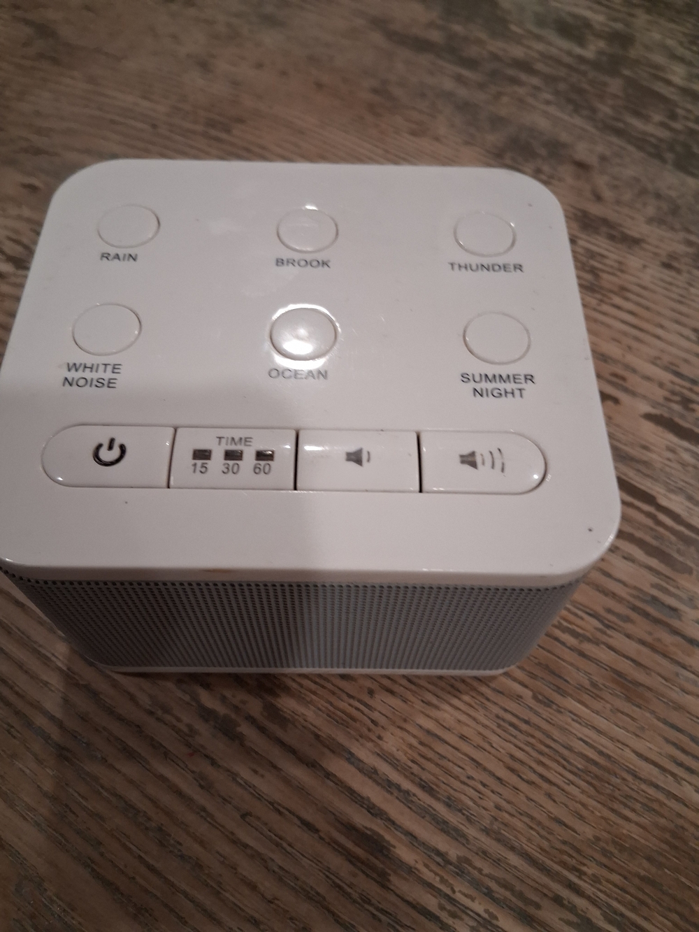 White Sound Machine Nightstand Speaker - Multiple Nature Sounds